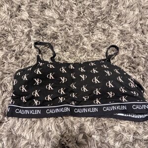 Calvin Klein Black Bralette